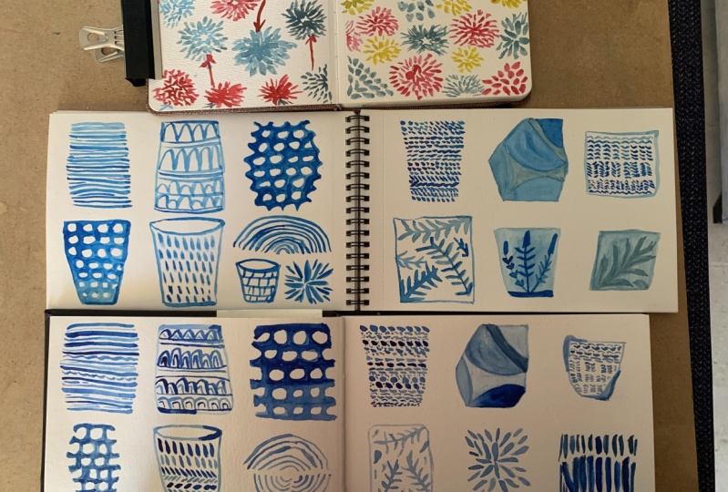 doodles, copiado la inspiracion.