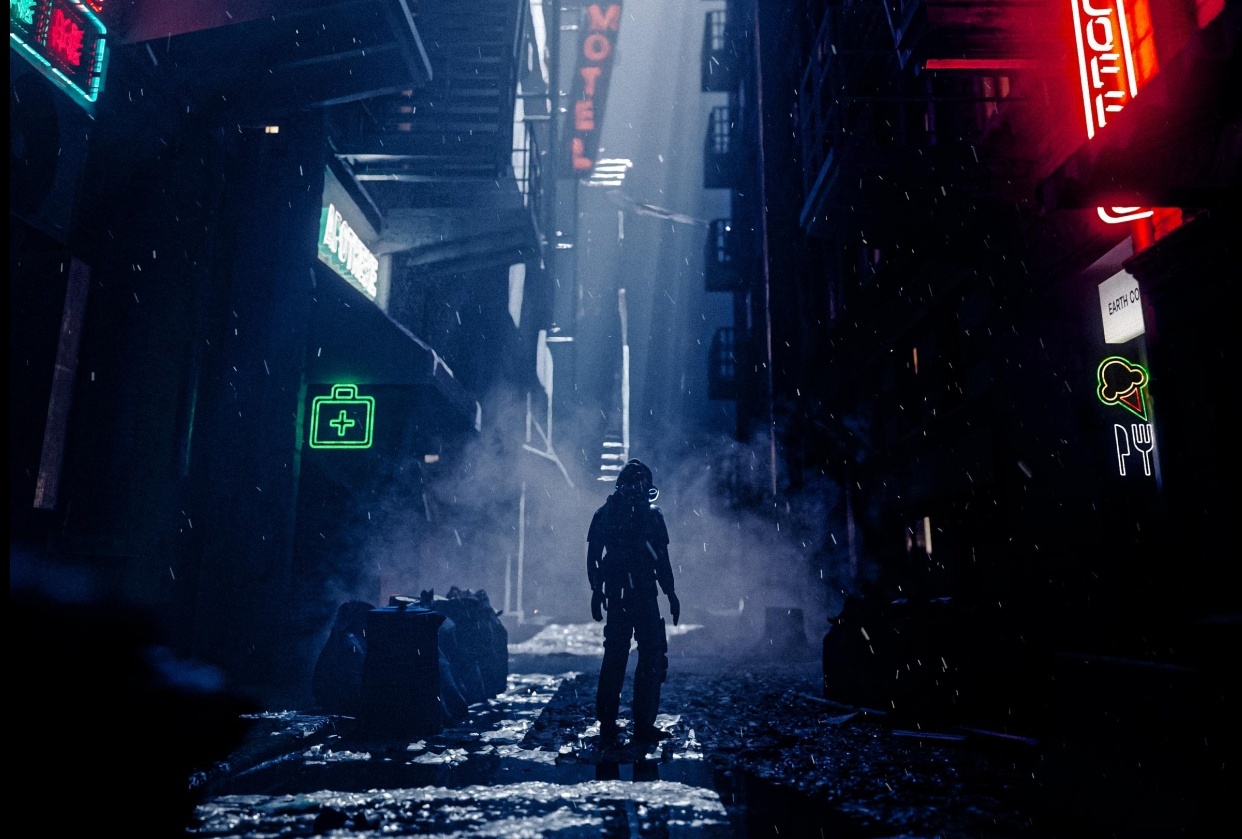 Dark Alley - student project