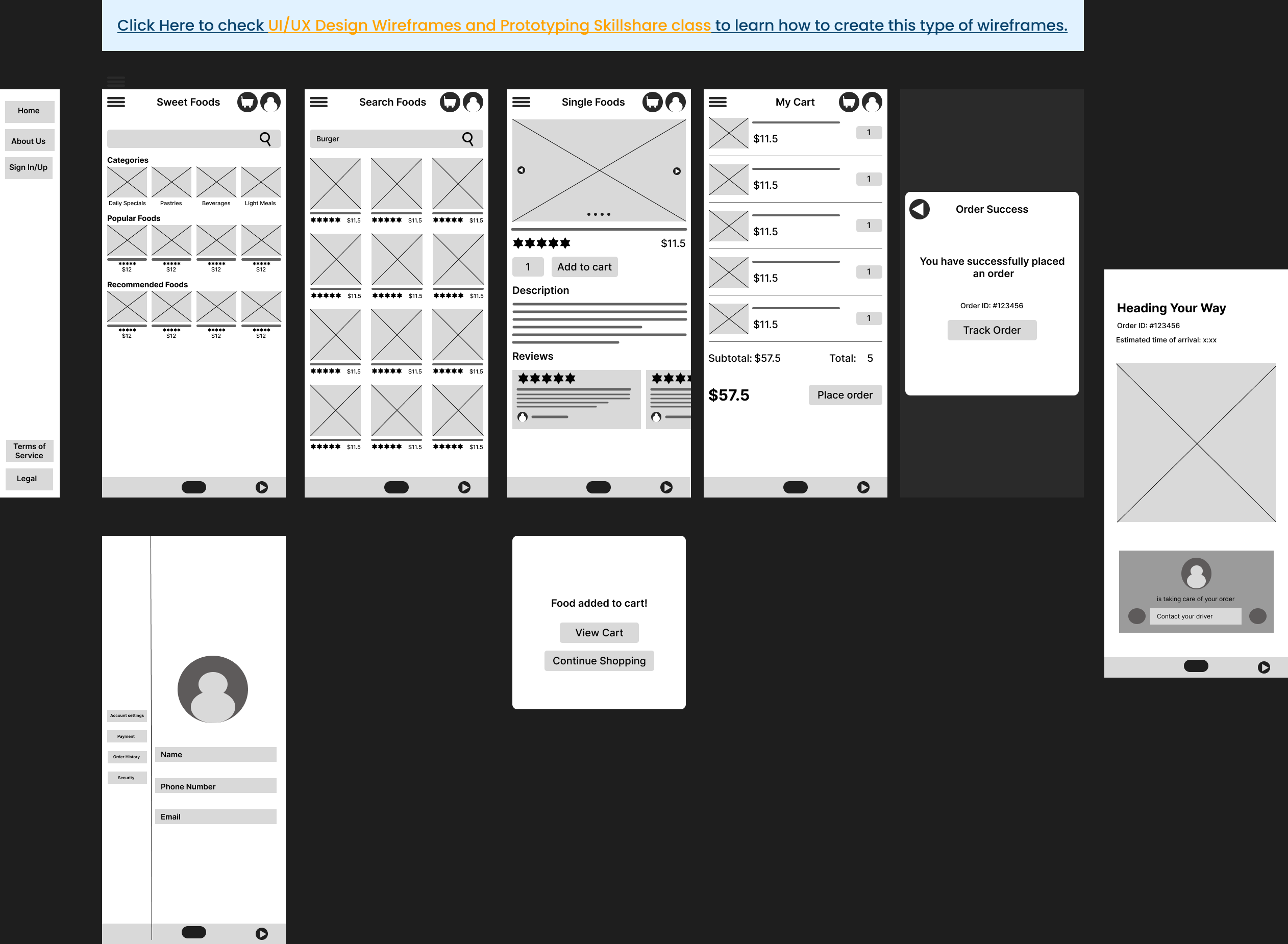 Food Delivery App -JL