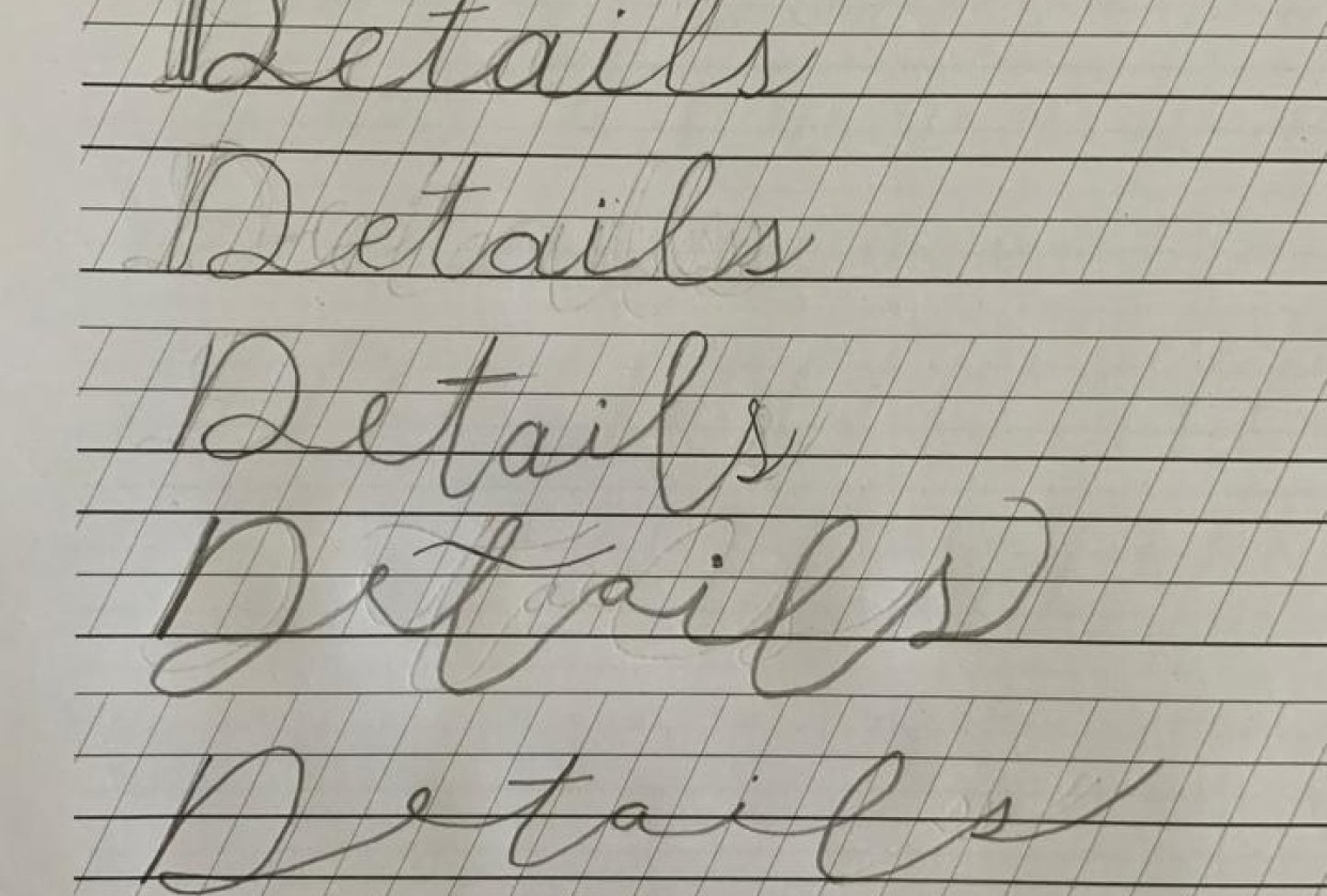 Transform my calligraphy - student project