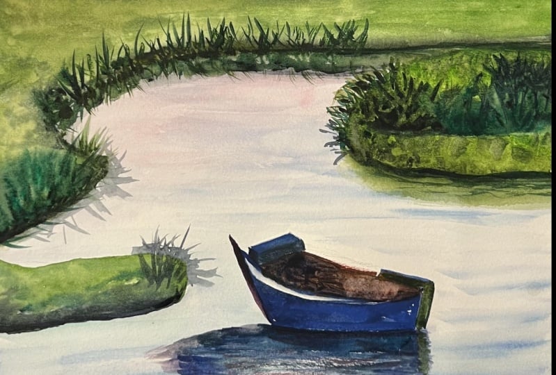 Landscape with Boat