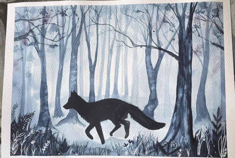 FOX in the woods