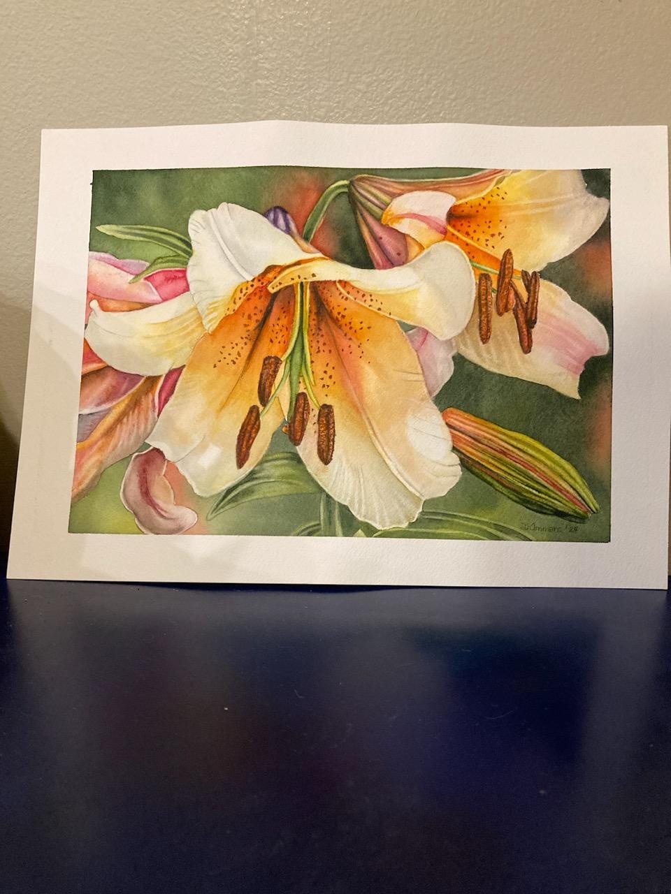 Chris' Lillies and Light - student project