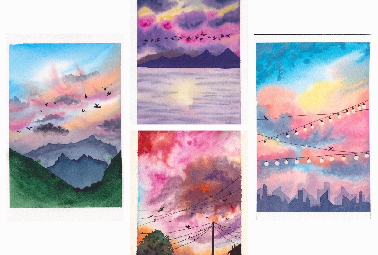 I love pastell, but i love also intense colours - student project