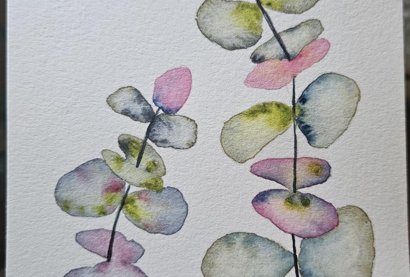 Jeweled toned botanical