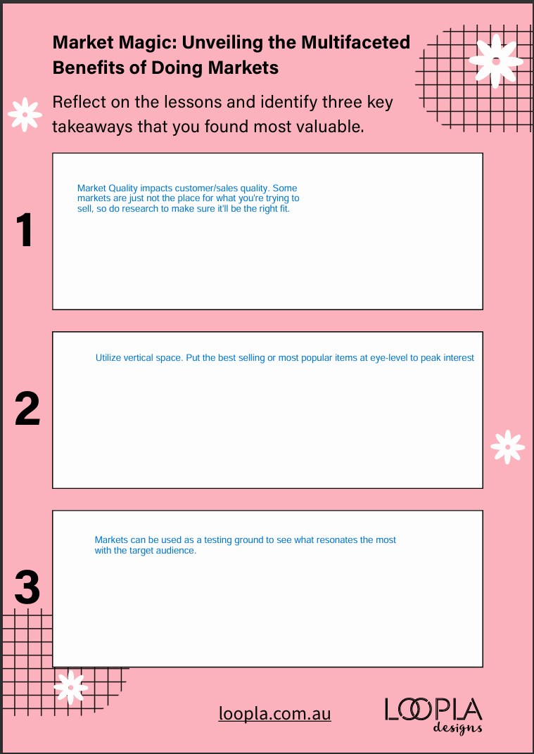 Market Magic 3 Takeaways - student project