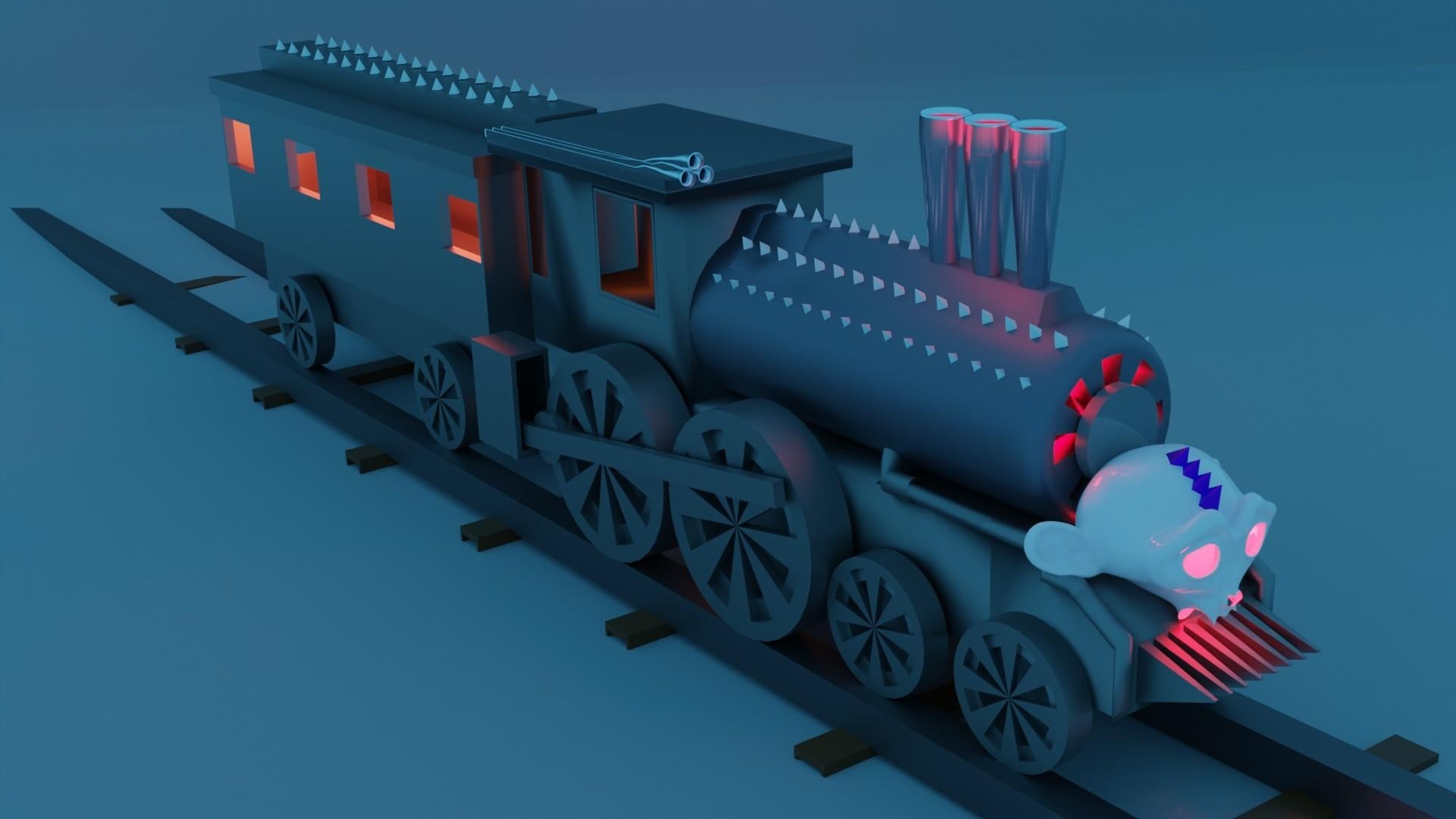 Goth Train - student project
