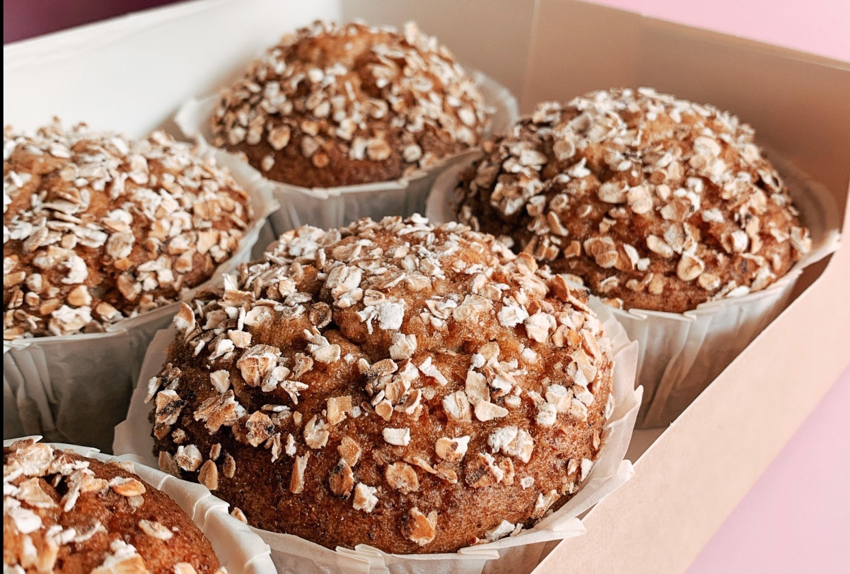 Oatmeal muffins - student project