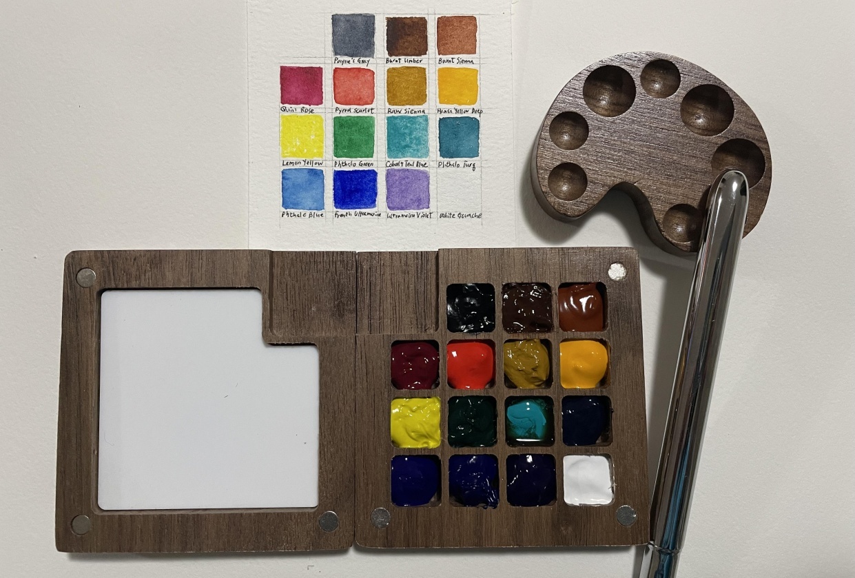 Travel Palette - student project
