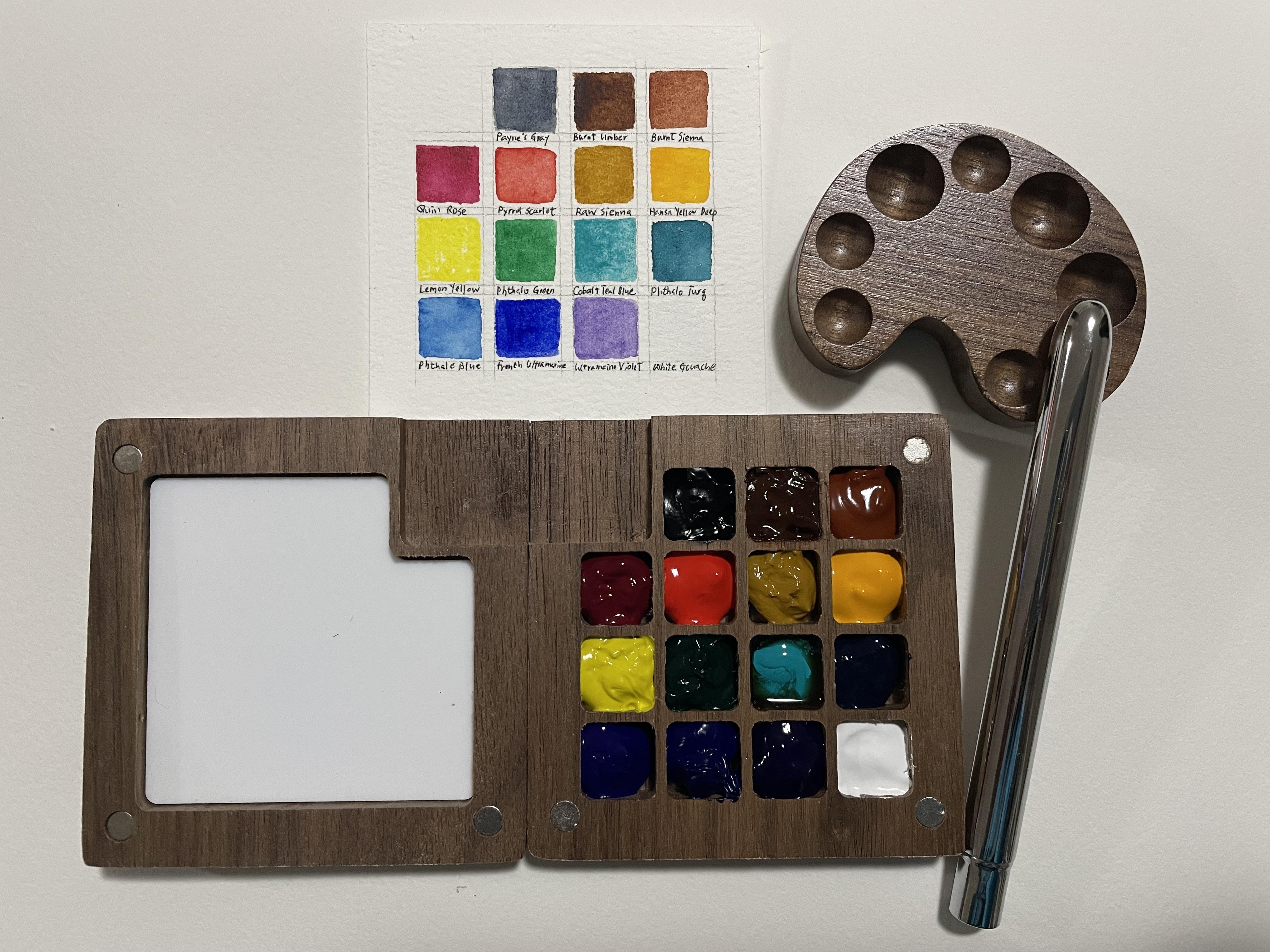 Travel Palette - student project