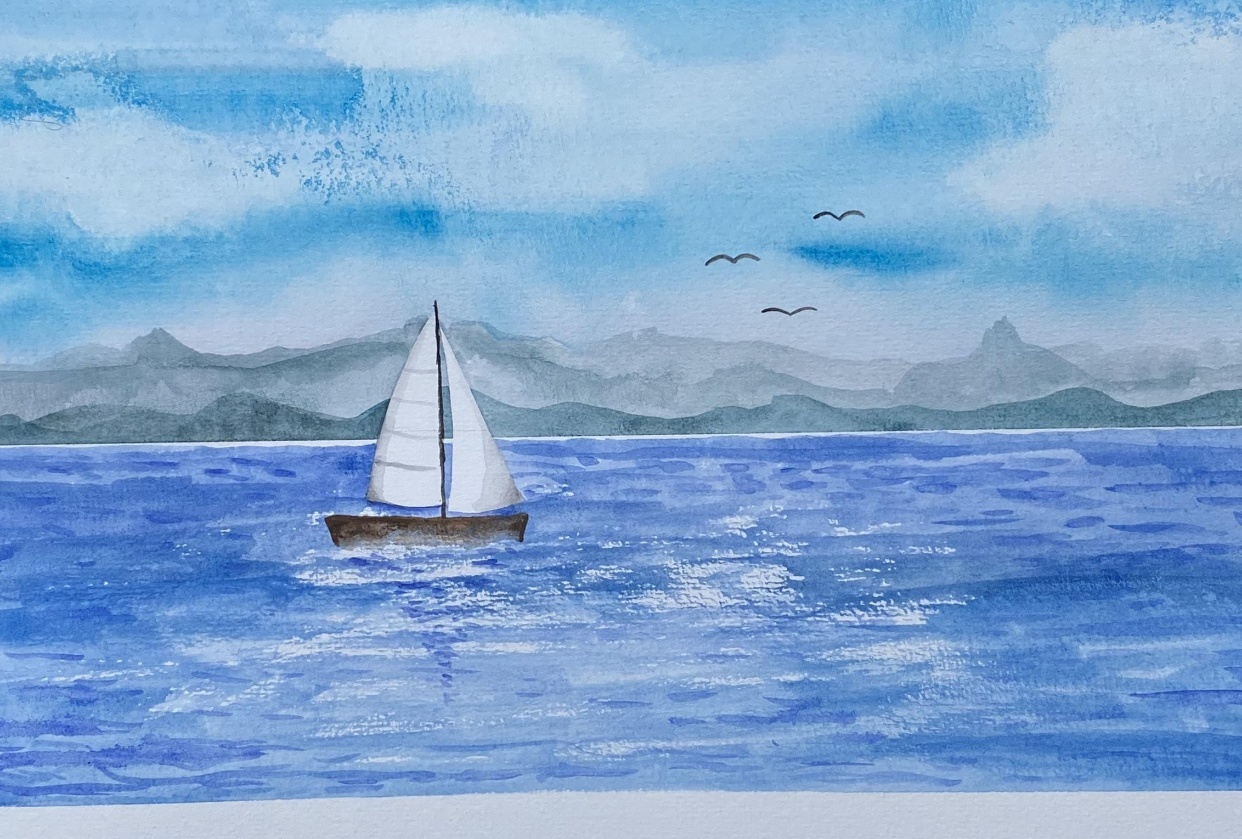 Dreierlei Blau - student project