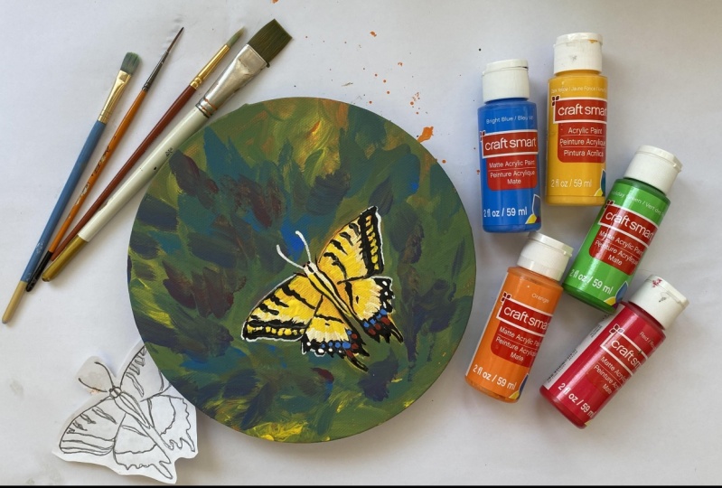 Swallowtail Butterfly Painting for Beginners and Beyond