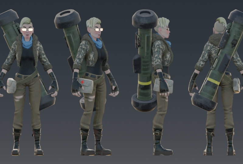 Tayra - Texturing