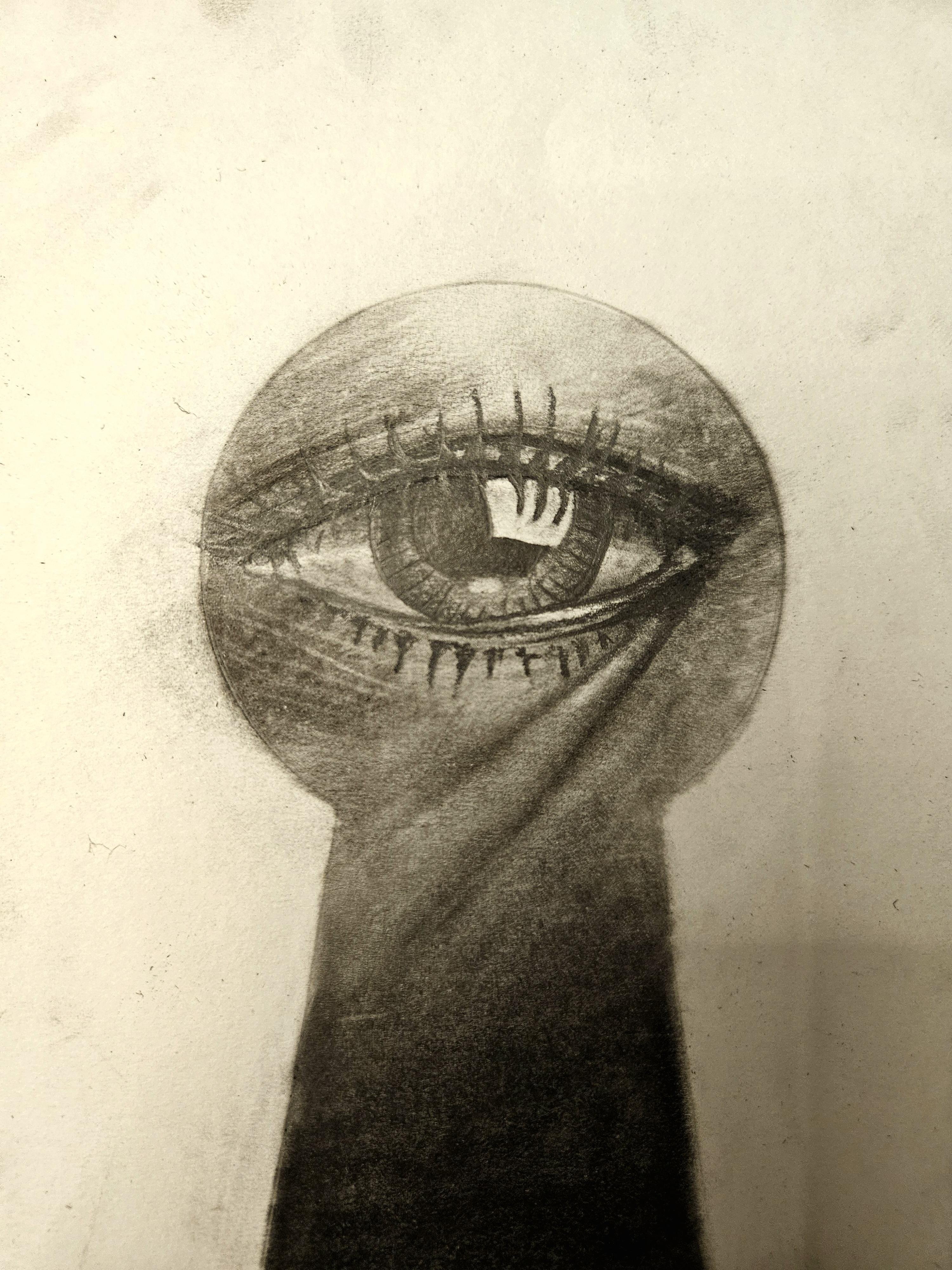 Charcoal texture tests - student project