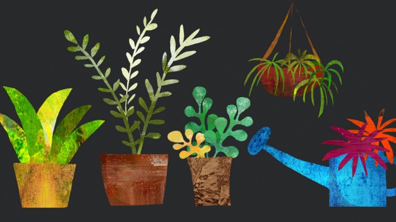 Collage Illustration Example
