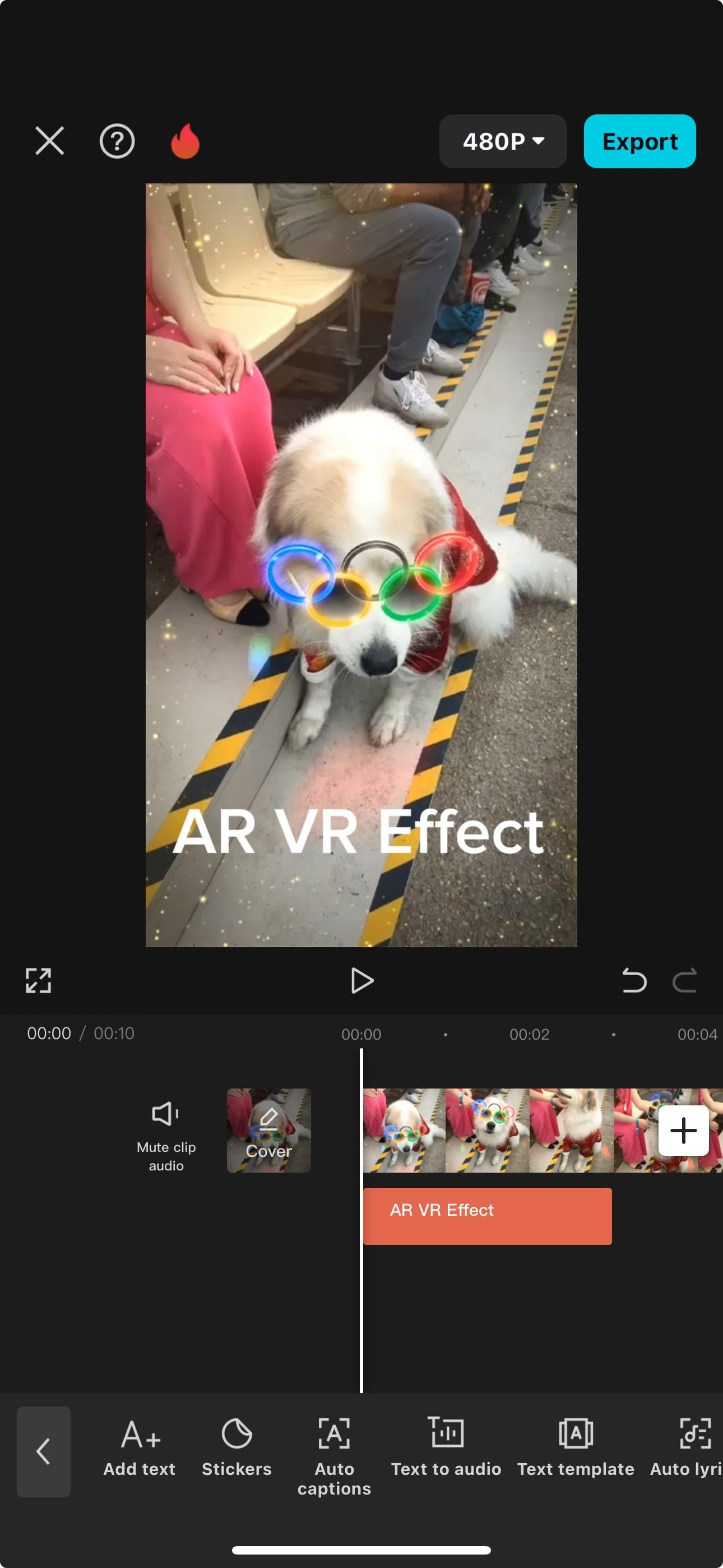 my text effect - student project