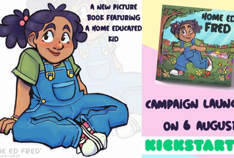 Home Ed Fred - a picture book about a home educated kid