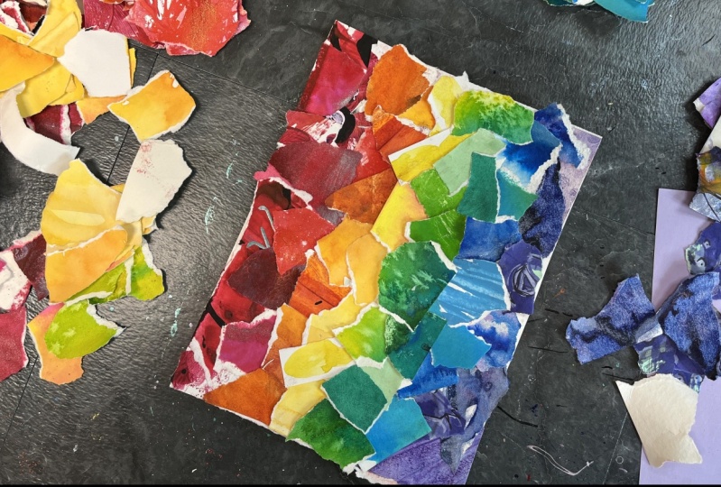 Abstract Collage