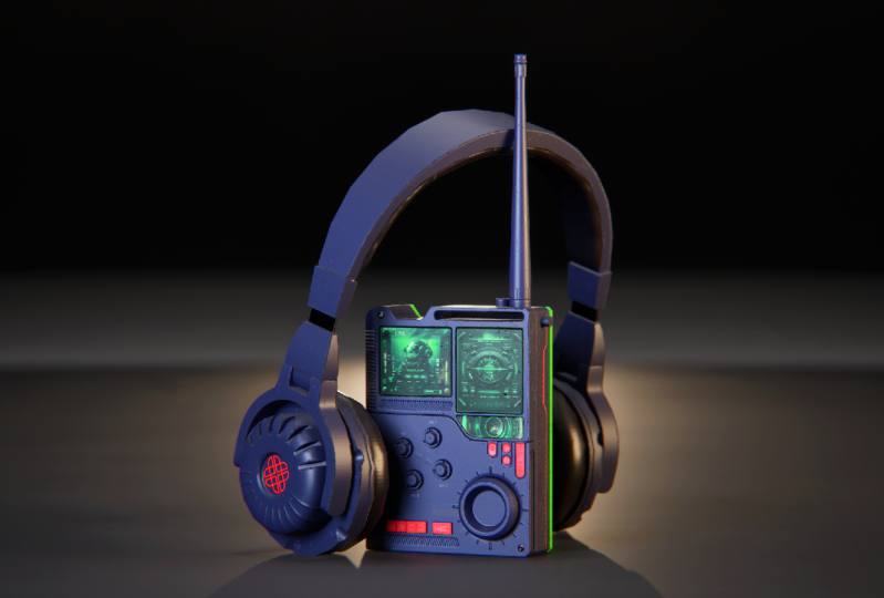 Sci-fi Game Prop