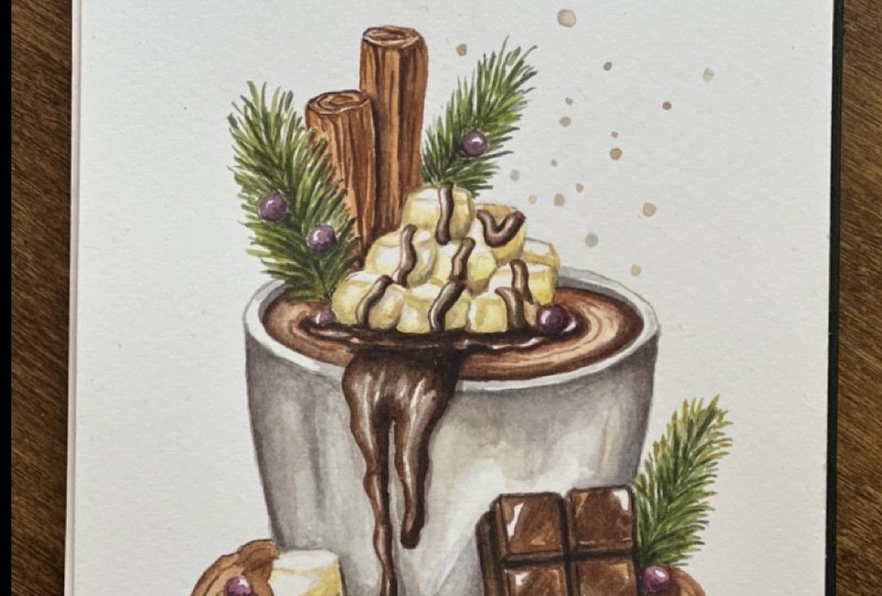 deliciosa taza de chocolate - student project