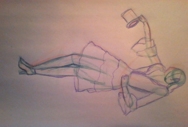 women gesture drawing