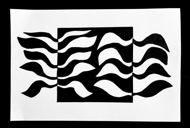 Cut Paper Notans