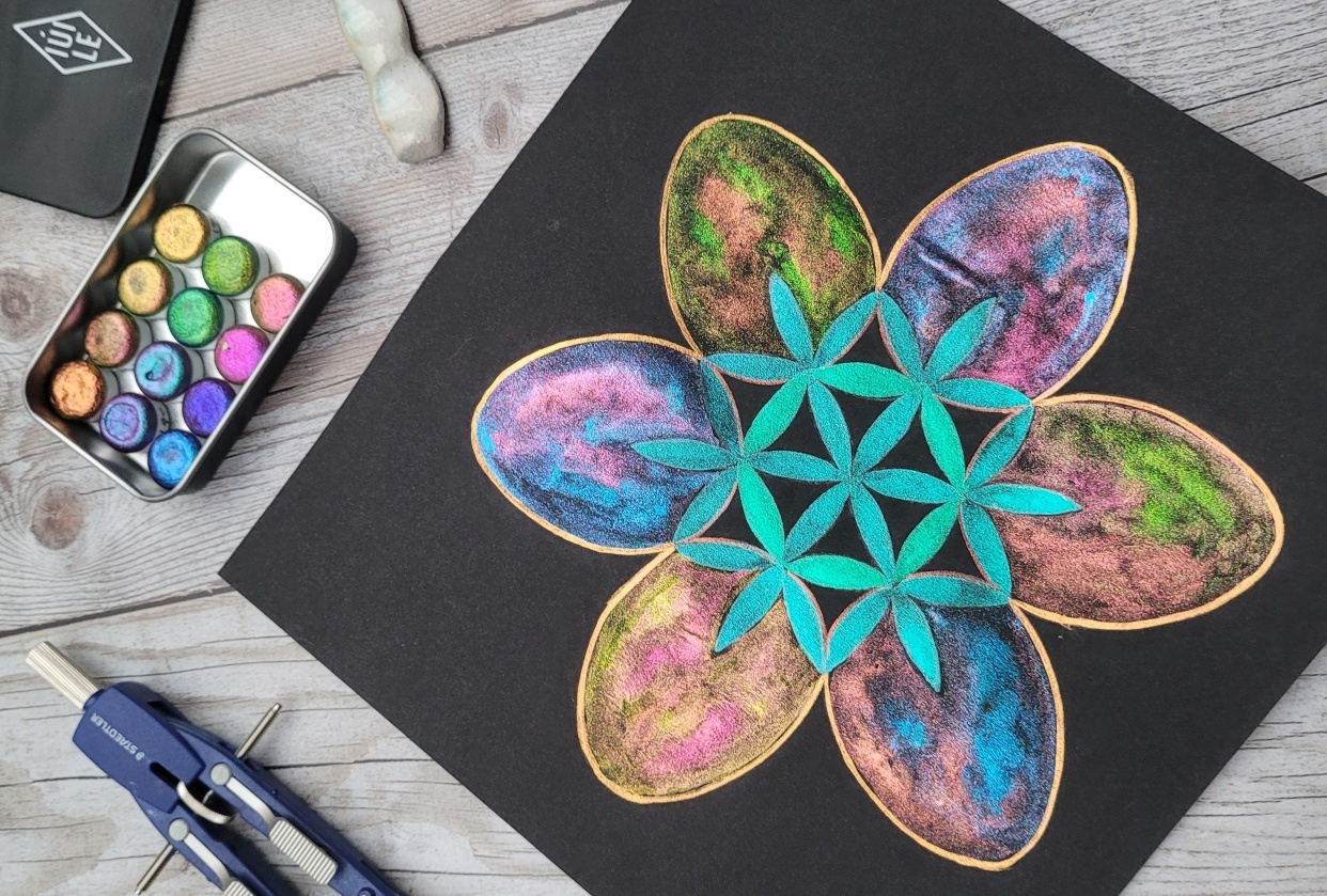 My version of the geometric eggs for Easter Season! - student project