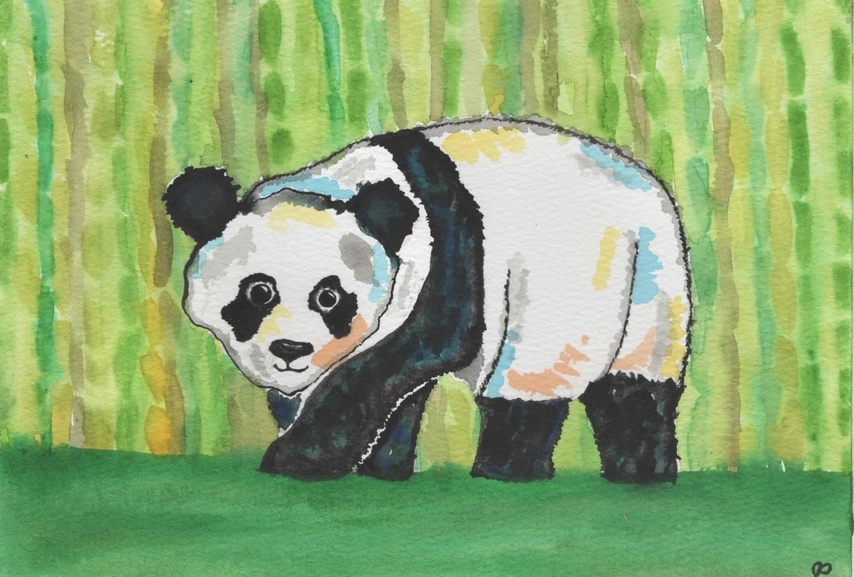 Walking Panda - student project