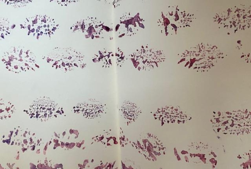 Gell Printed Journal Pages