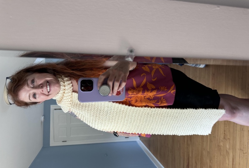 First scarf!