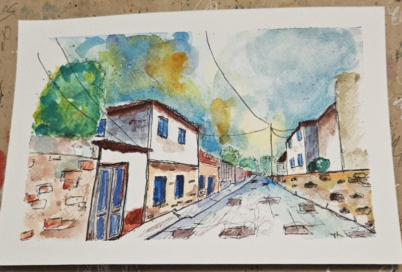 One Point Perspective