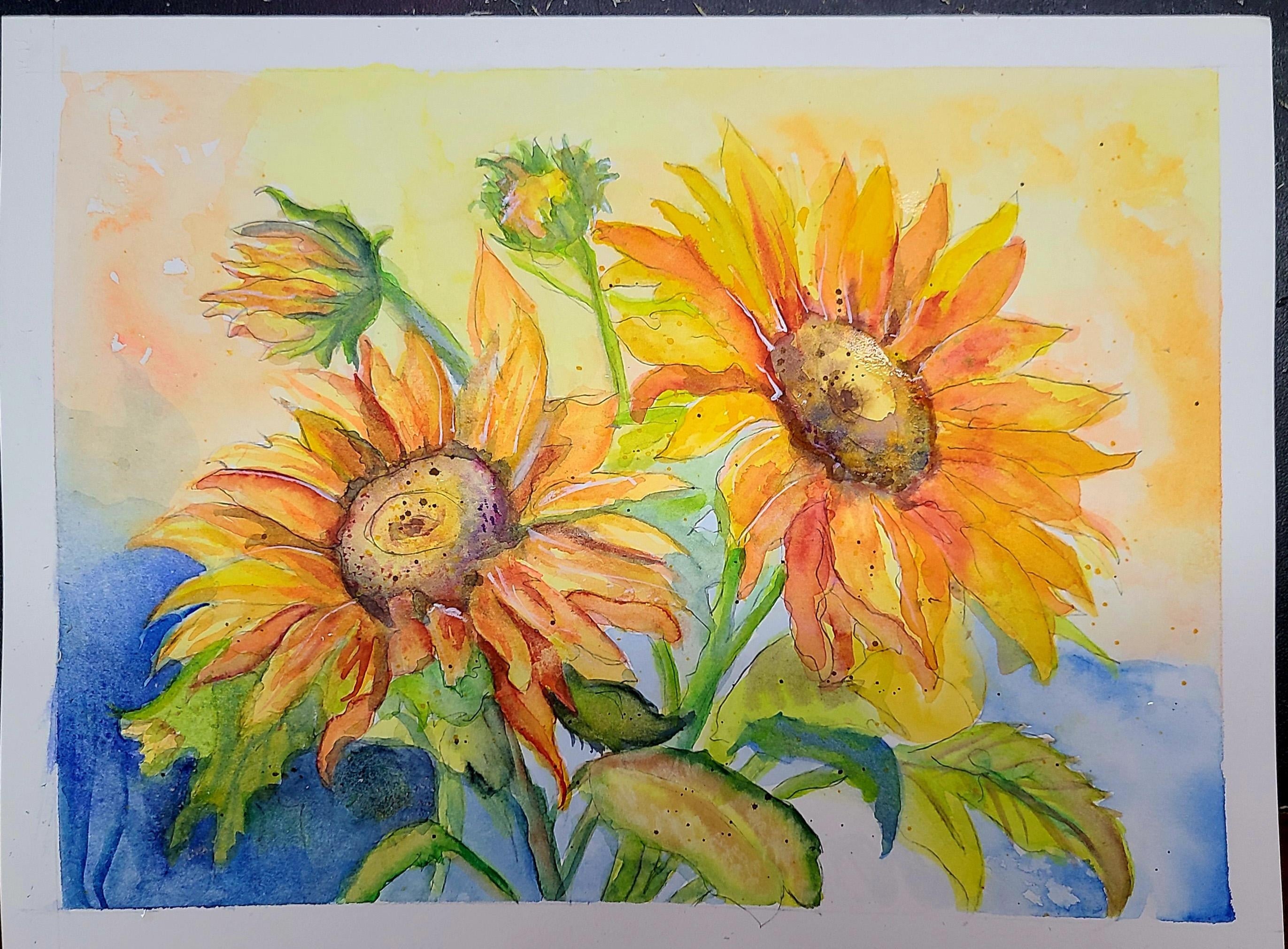 Sunflowers - student project