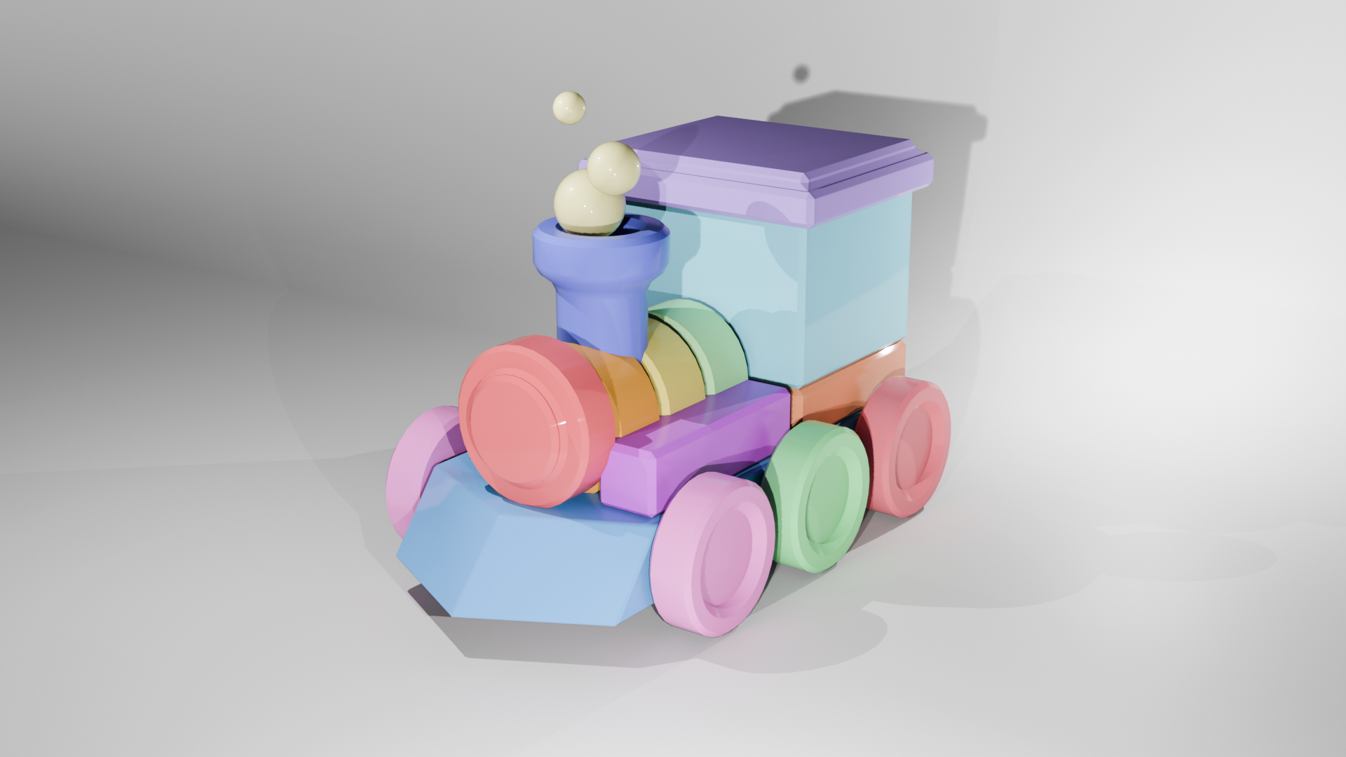 My Blender Train! - student project