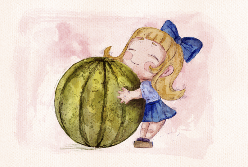 Watercolor illustration