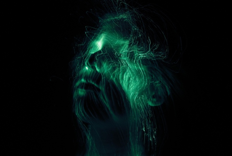 Facial Light Painting (W/ Fiber Optic Light)