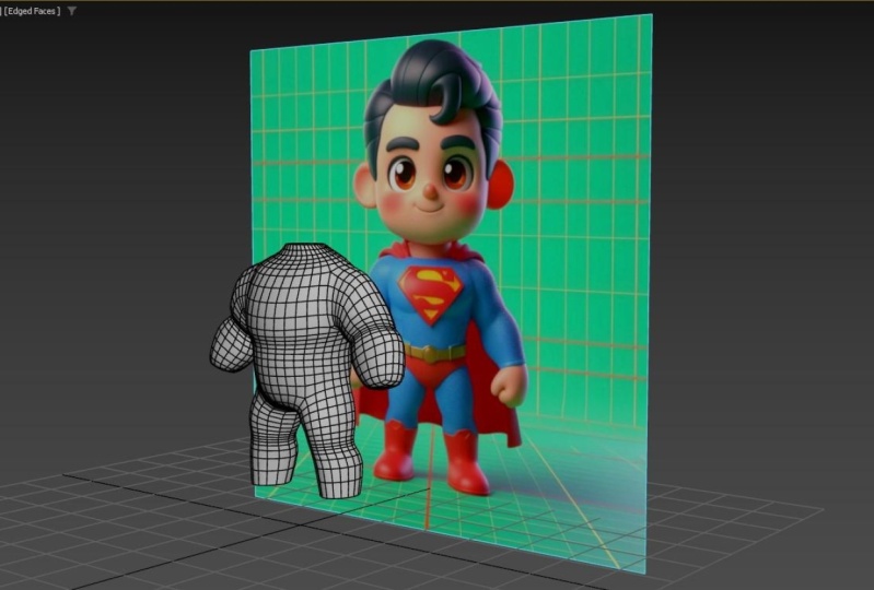 Cartoon Superman