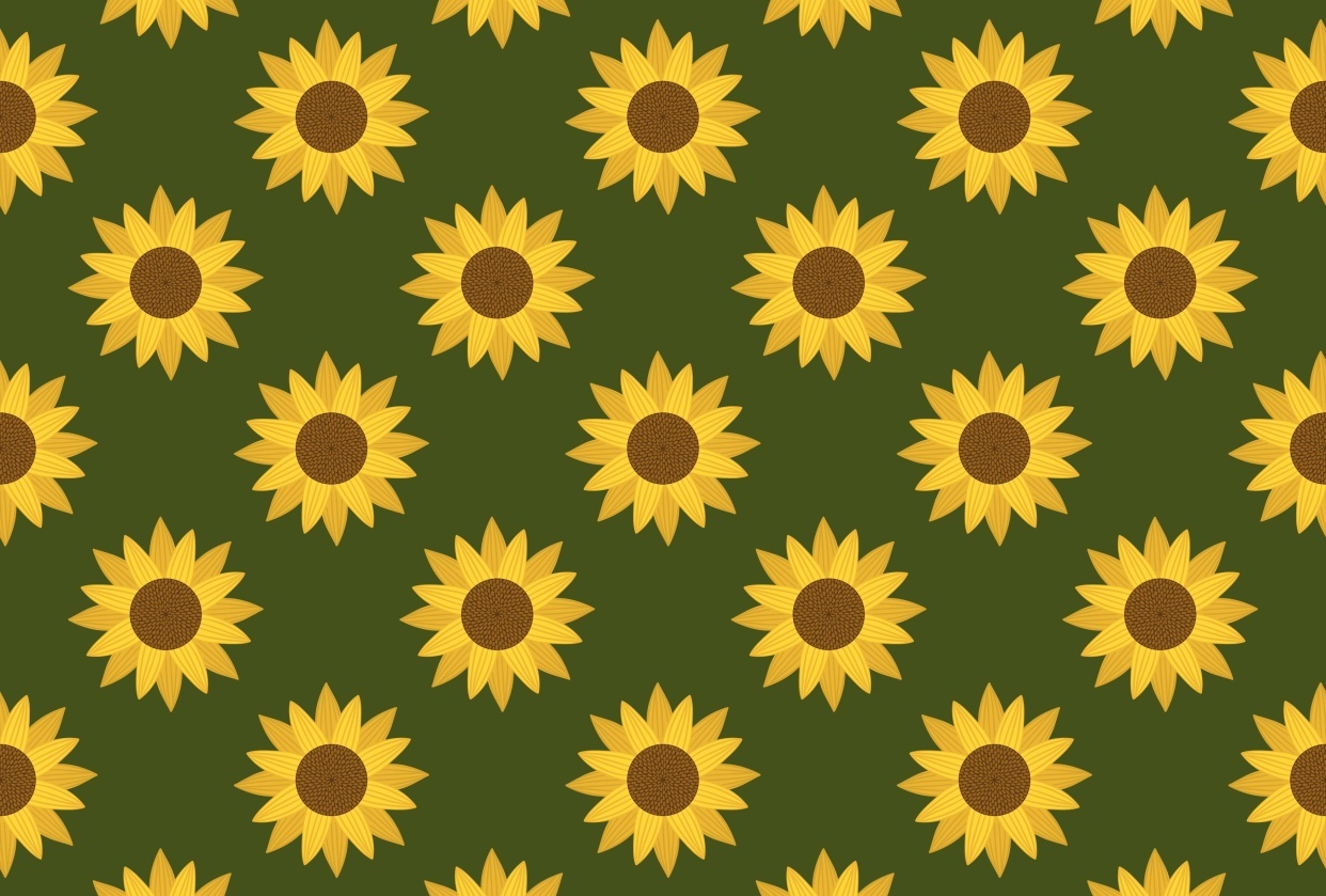 Sunflower Pattern - student project