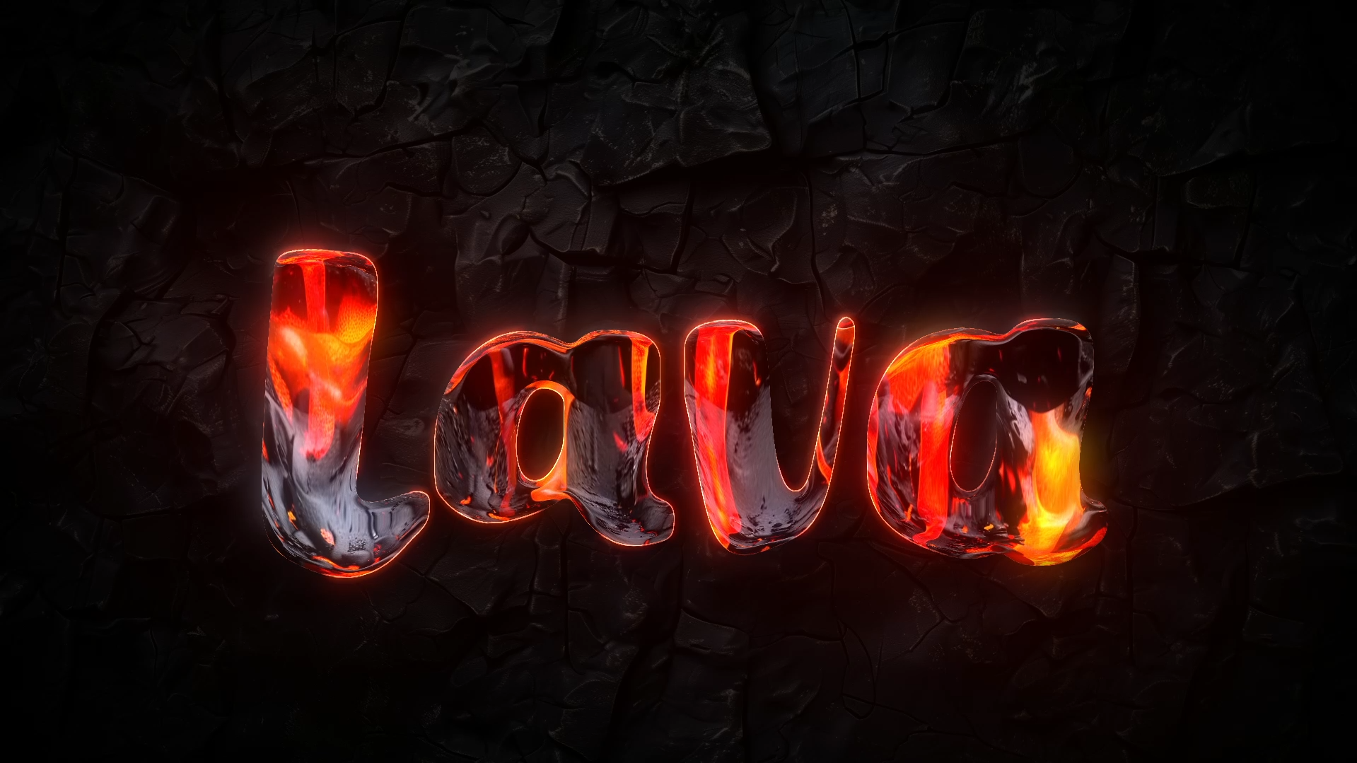 Lava Text - student project