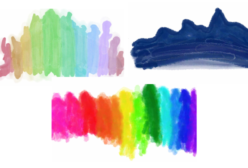 Rainbow Mountains
