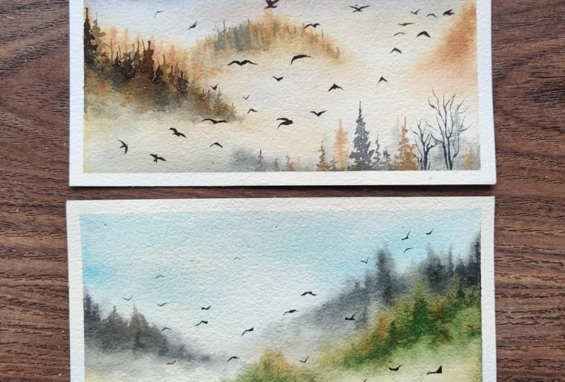 Serene Misty Landscapes with Shanan