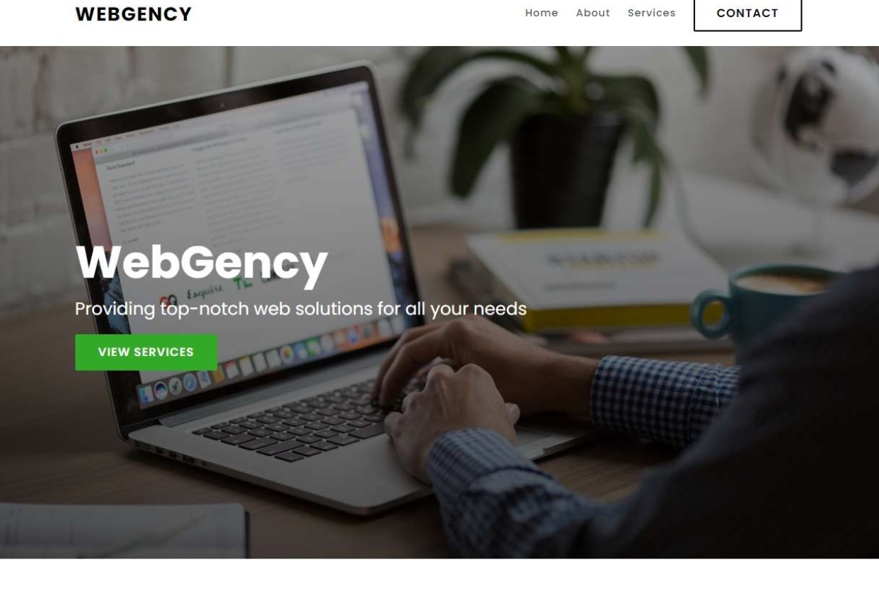 WebGency - student project