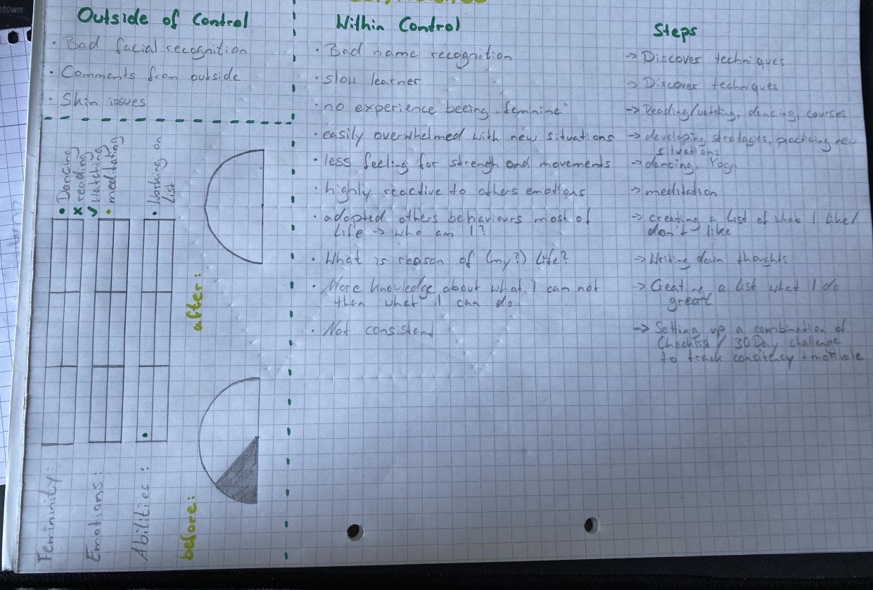 Confidence plan - student project