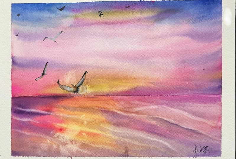 Evening sky