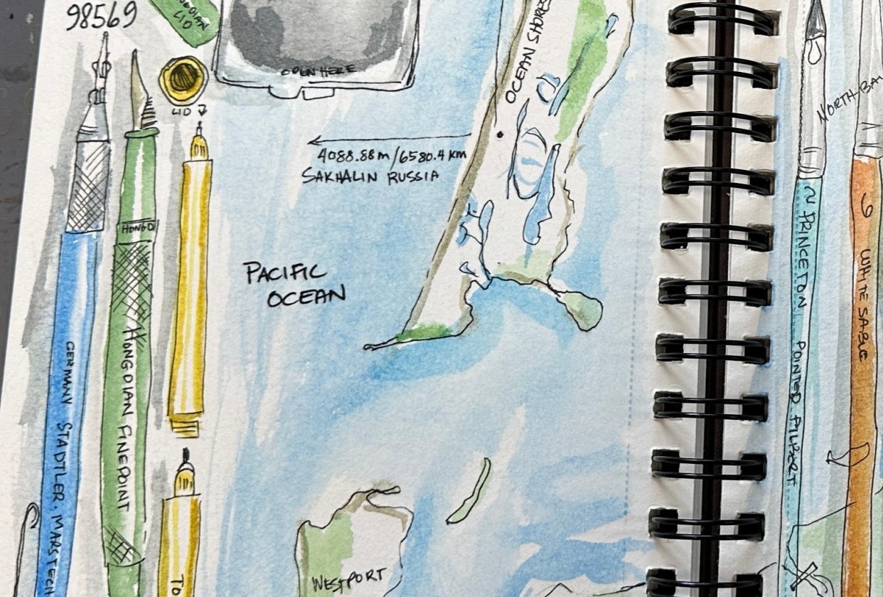 Travel Journal - Starting at Home - student project