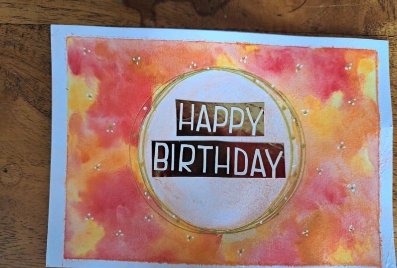 Elegant card
