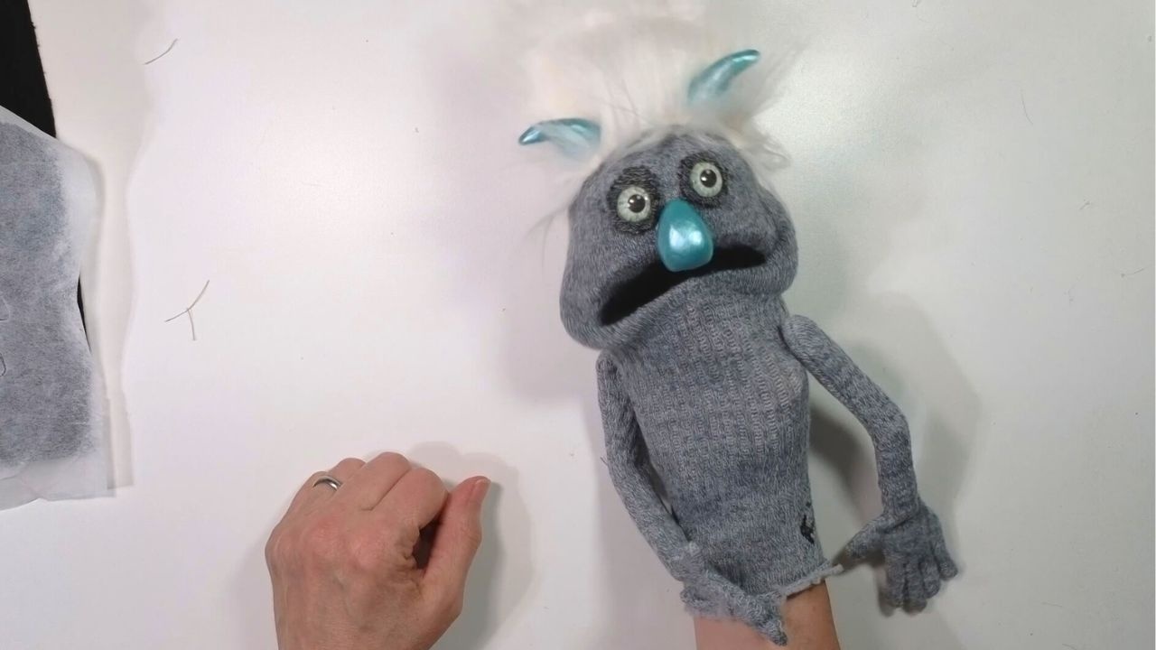 Sock Puppet Monster - student project