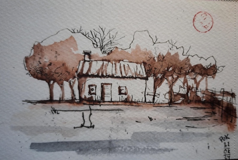 Easy ink sketching