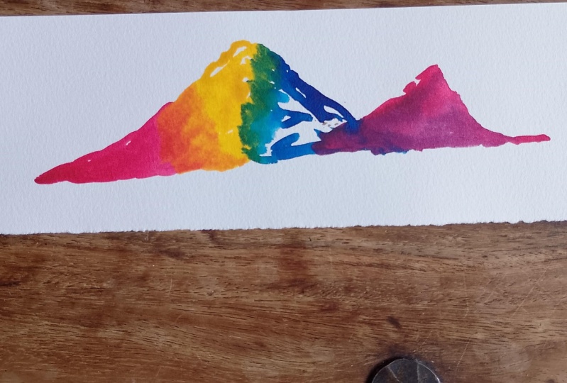 Rainbow Mountains
