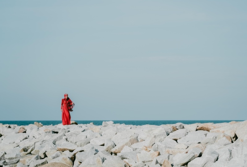 Red Dress Wedding