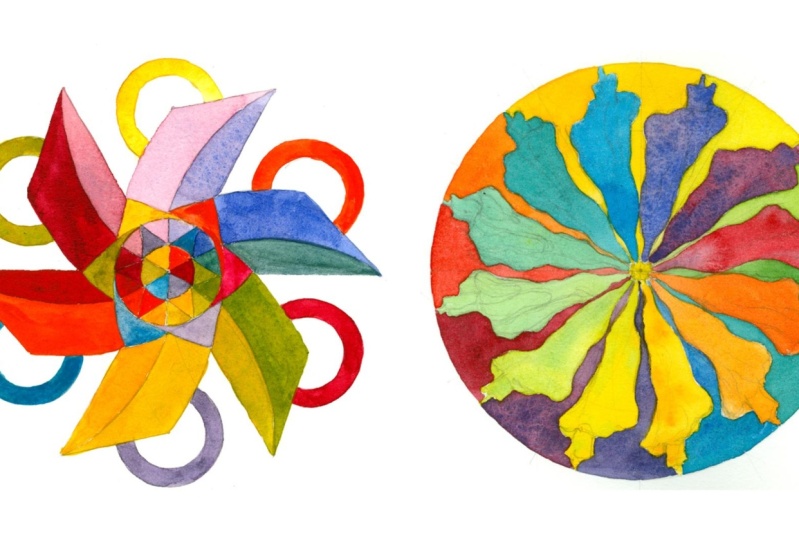 Color Wheel Mandala